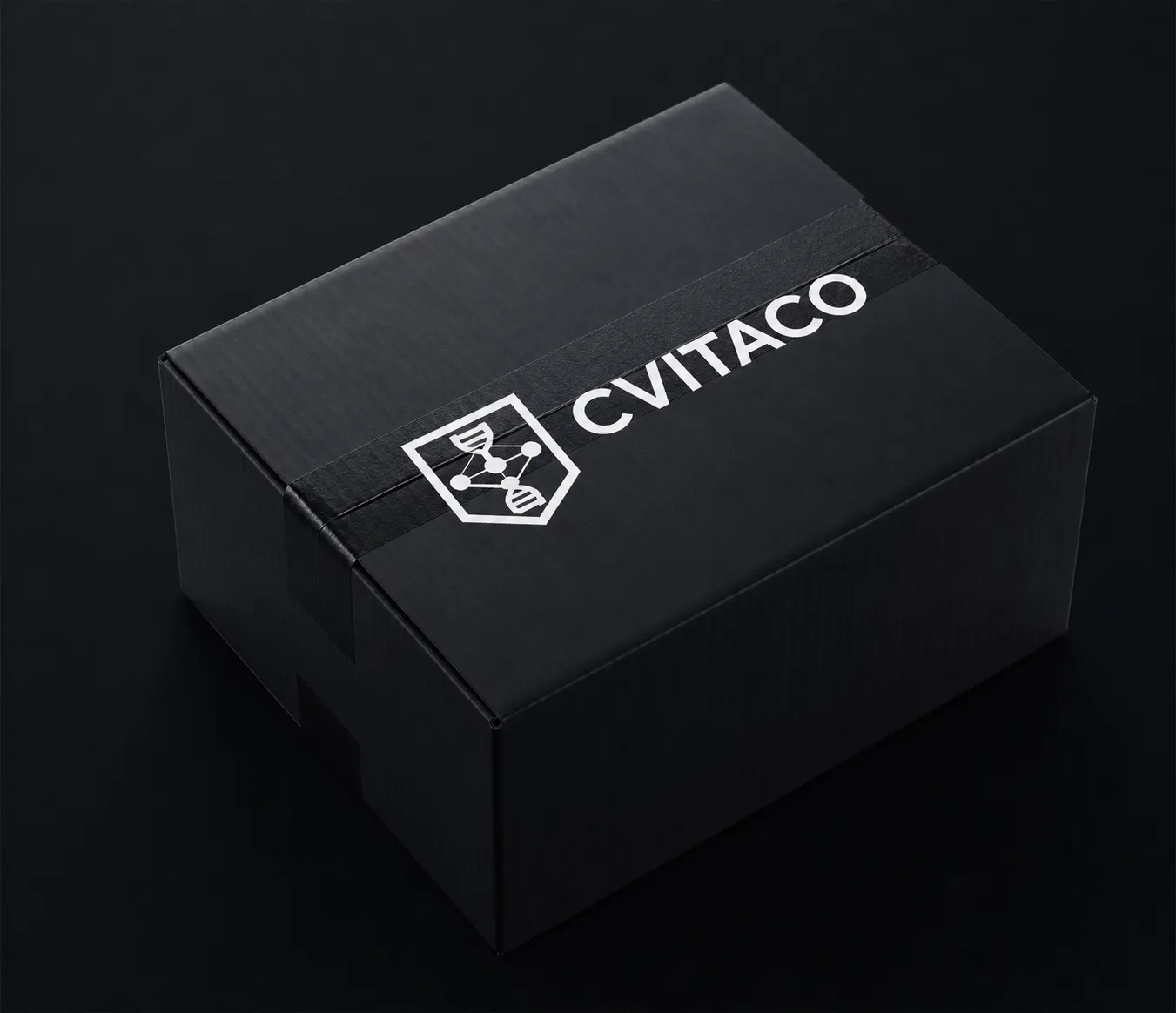 Plain tamper-evident CVITACO shipping package